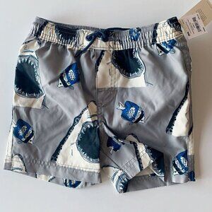 NWT Tea Collection Boy Swim Trunks 2T